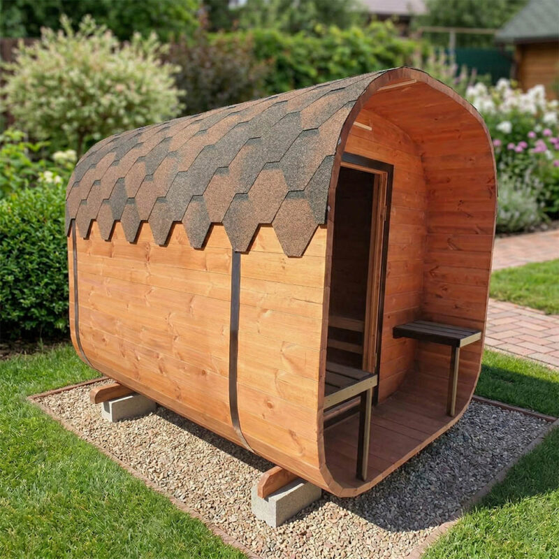 Квадро-баня 2 метра (с крыльцом)