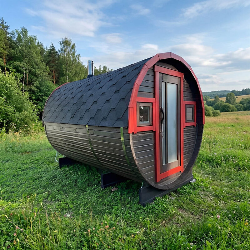 Баня-бочка 3 метра