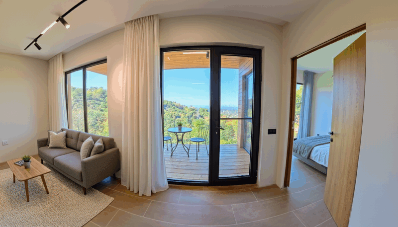 вид из гостиной