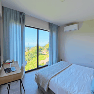 вид из спальни