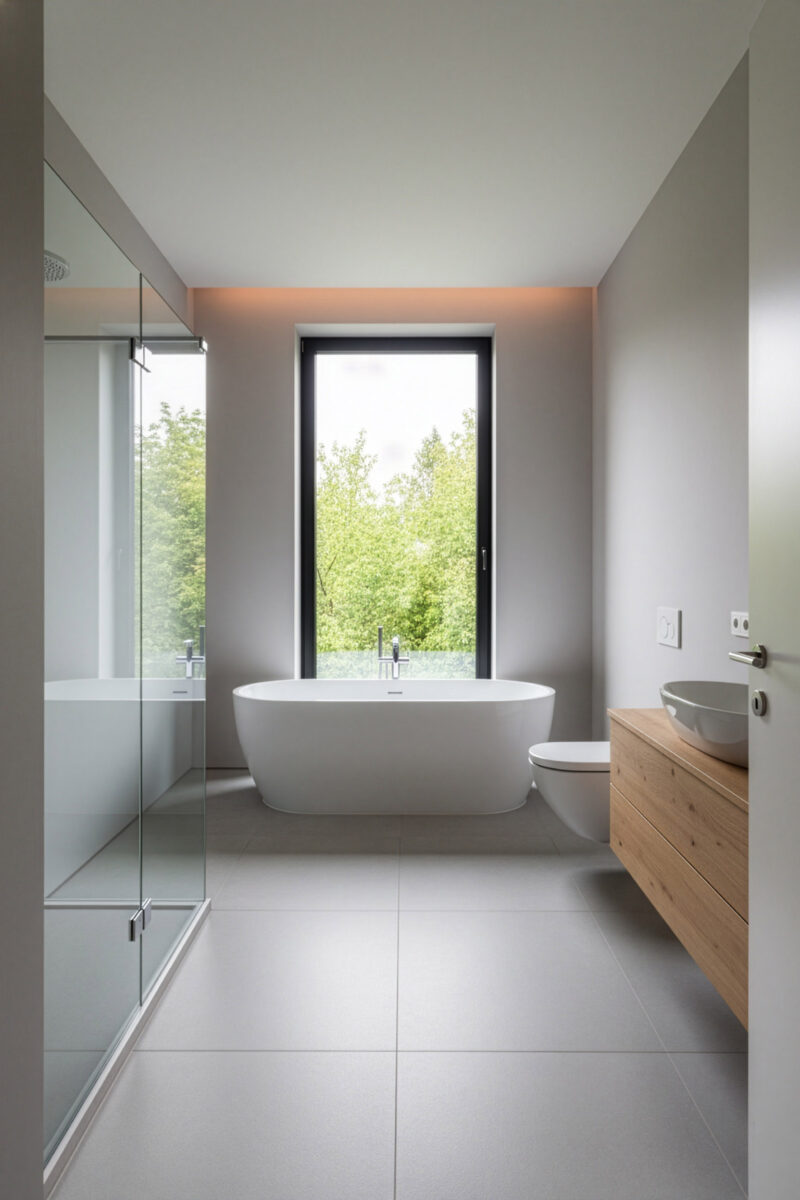 визуализация дома – ванная