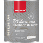 NEOMID PREMIUM INTERIOR Масло для интерьеров и мебели из дерева