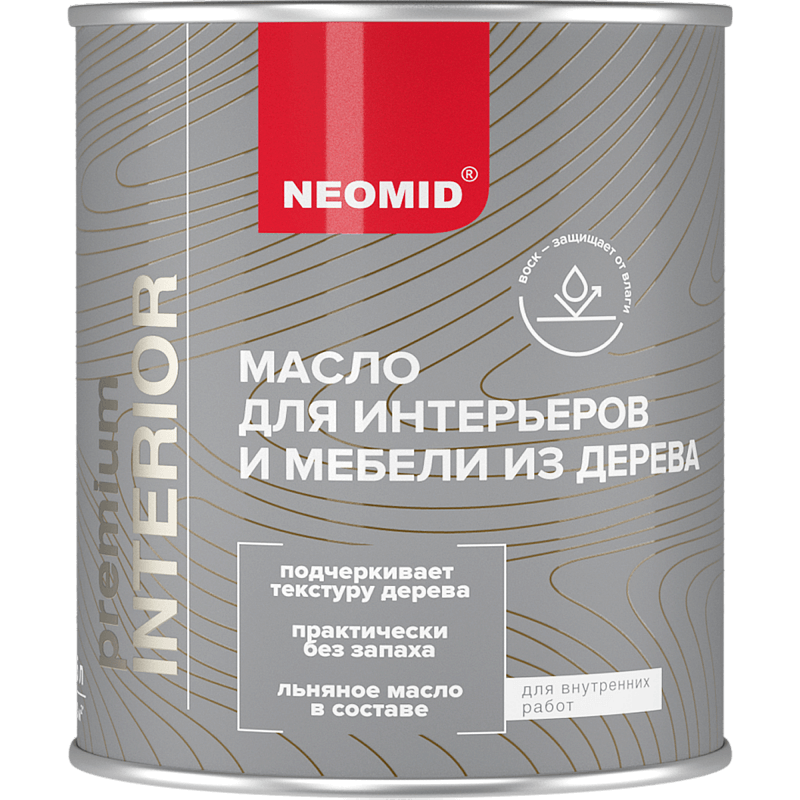 NEOMID PREMIUM INTERIOR Масло для интерьеров и мебели из дерева