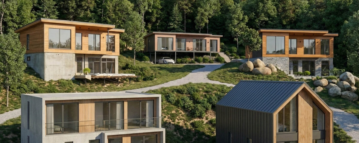 дом из лиственницы nature village