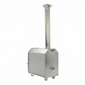 Печь для купели внешняя Фурако 45 кВт 5 Печь для купели внешняя Фурако 45 кВт сзади