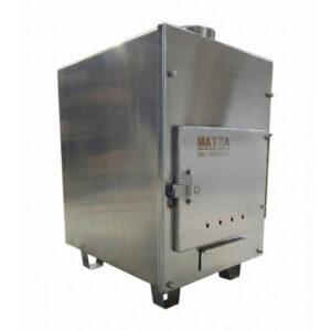 Печь для купели внешняя Фурако лайт 25 кВт сбоку