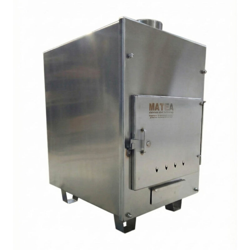 Печь для купели внешняя Фурако лайт 25 кВт сбоку