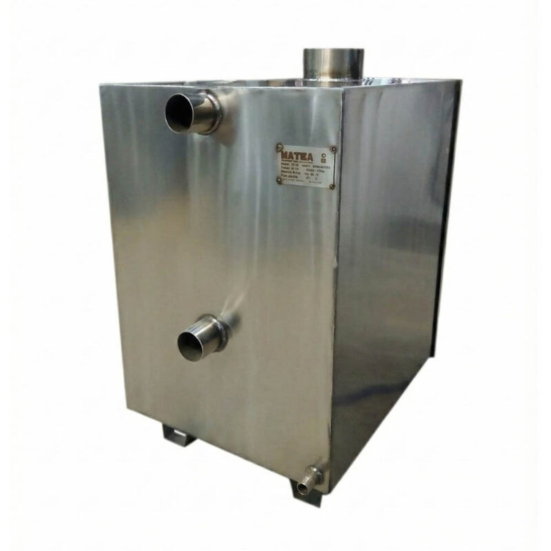 Печь для купели внешняя Фурако лайт 25 кВт сзади