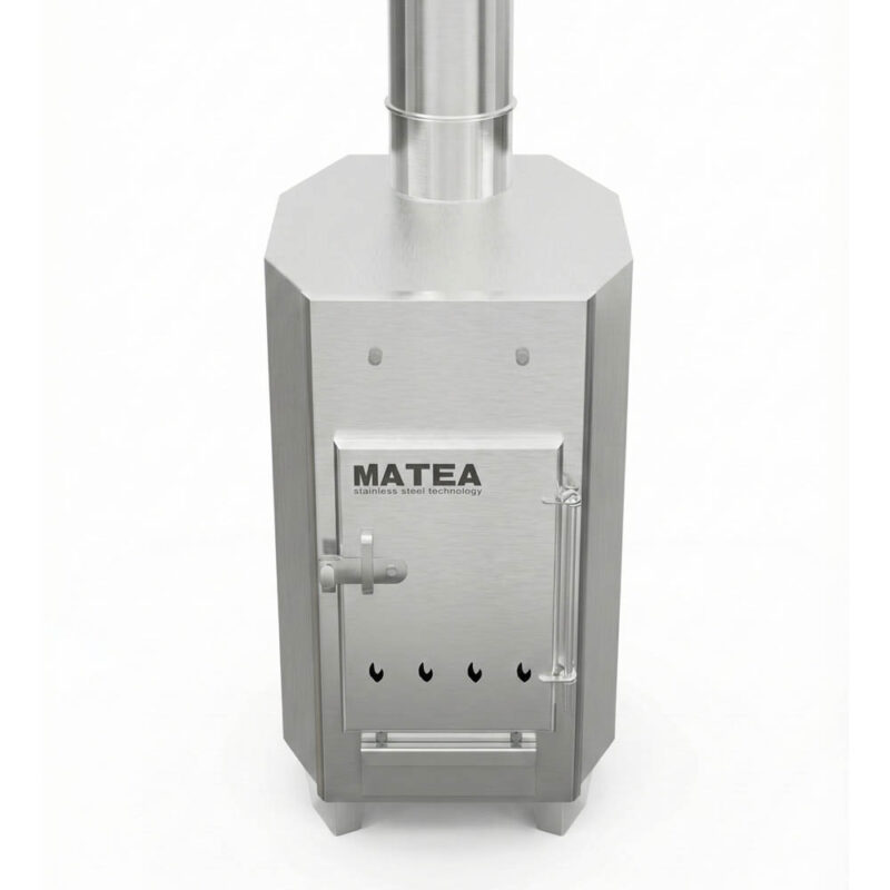 Печь для купели внешняя Top Fire 30 спереди