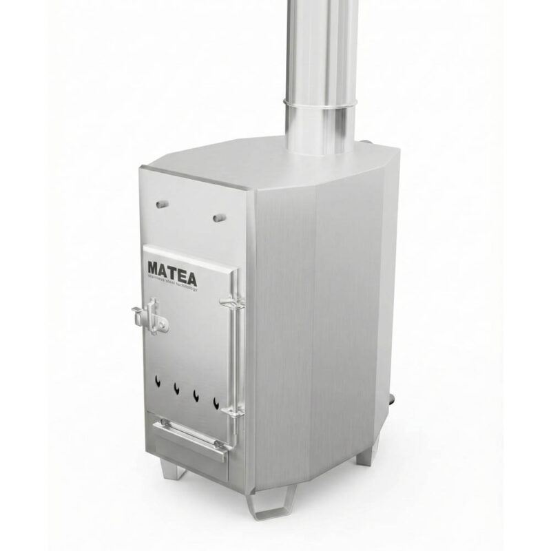 Печь для купели внешняя Top Fire 30 справа