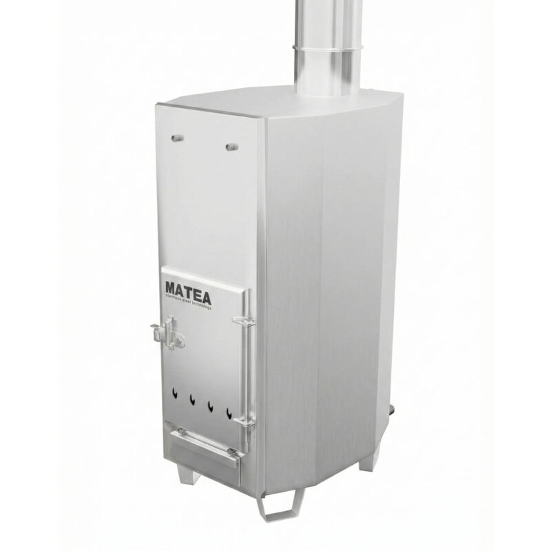 Печь для купели внешняя Top Fire 50 справа