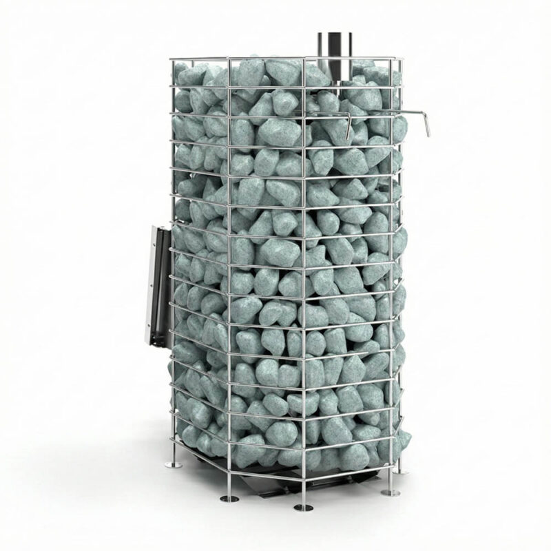 Печь MATEA Enadyn ТЕЛЕСКОП XL сзади