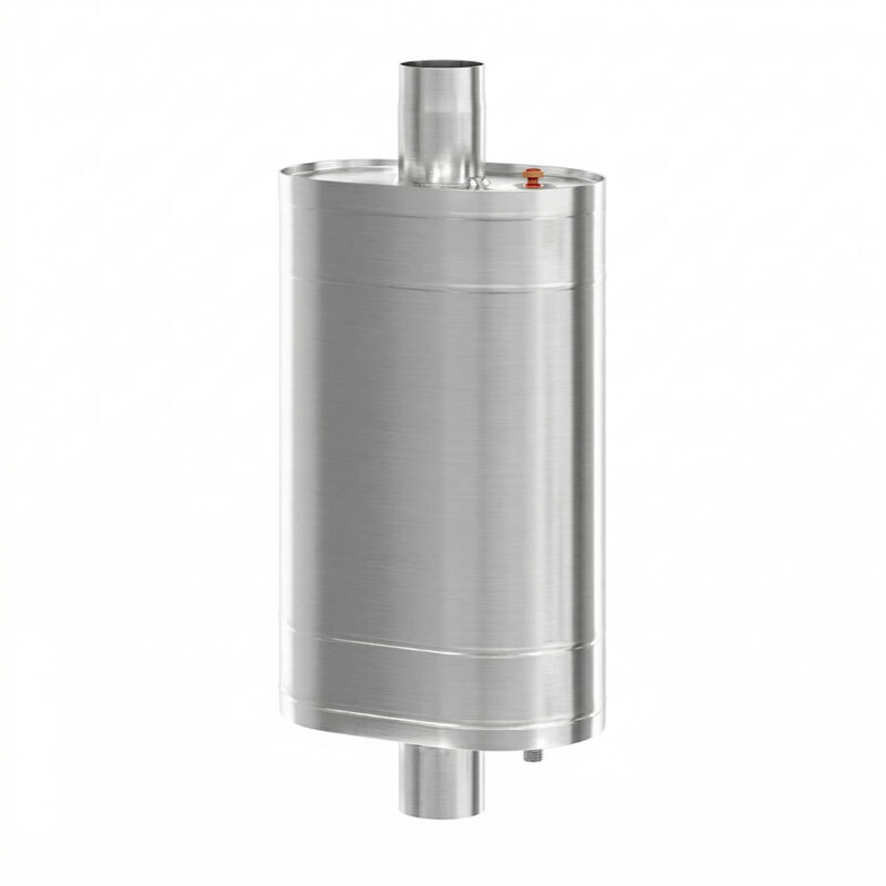 Бак на трубе 80л д.115 (Овальный) (AISI 439)