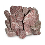 камень малиновый кварцит обвалованный