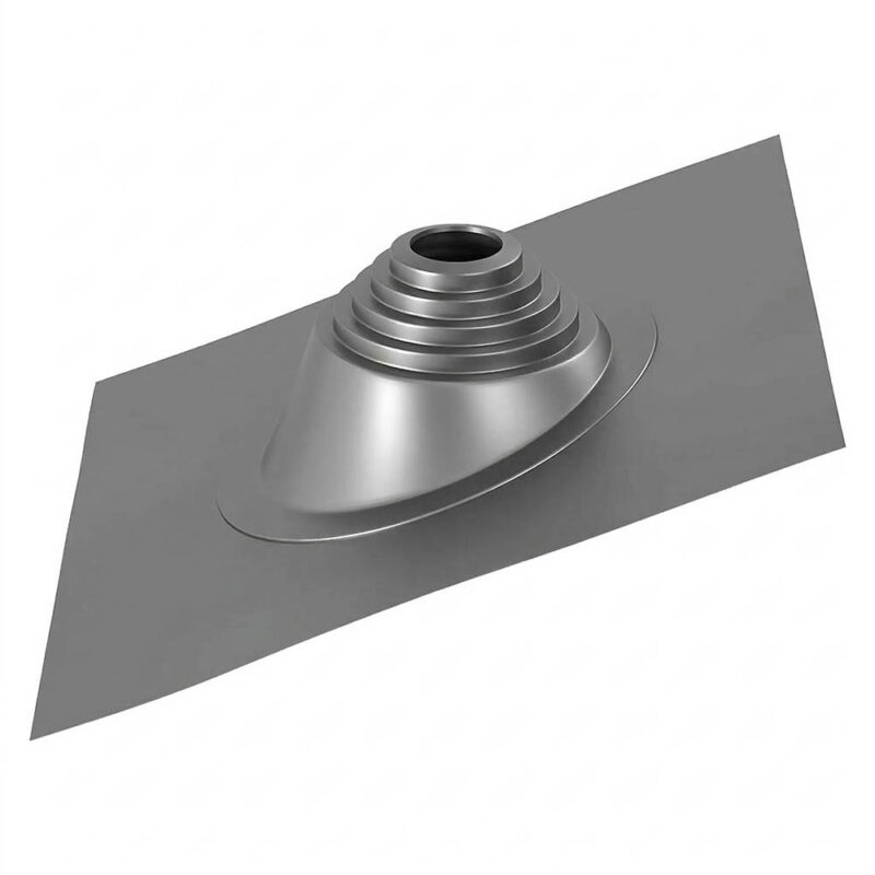 Кровельный проход ВЕЗУВИЙ №6 (д.150-300мм, 730x600мм) угл, силикон серый