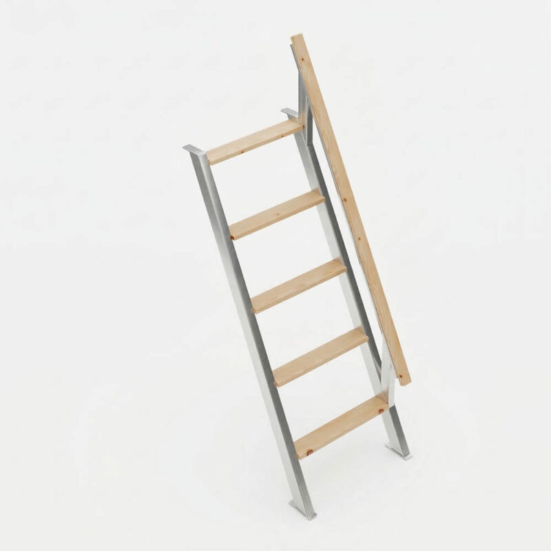 Лестница из нержавеющей стали №1