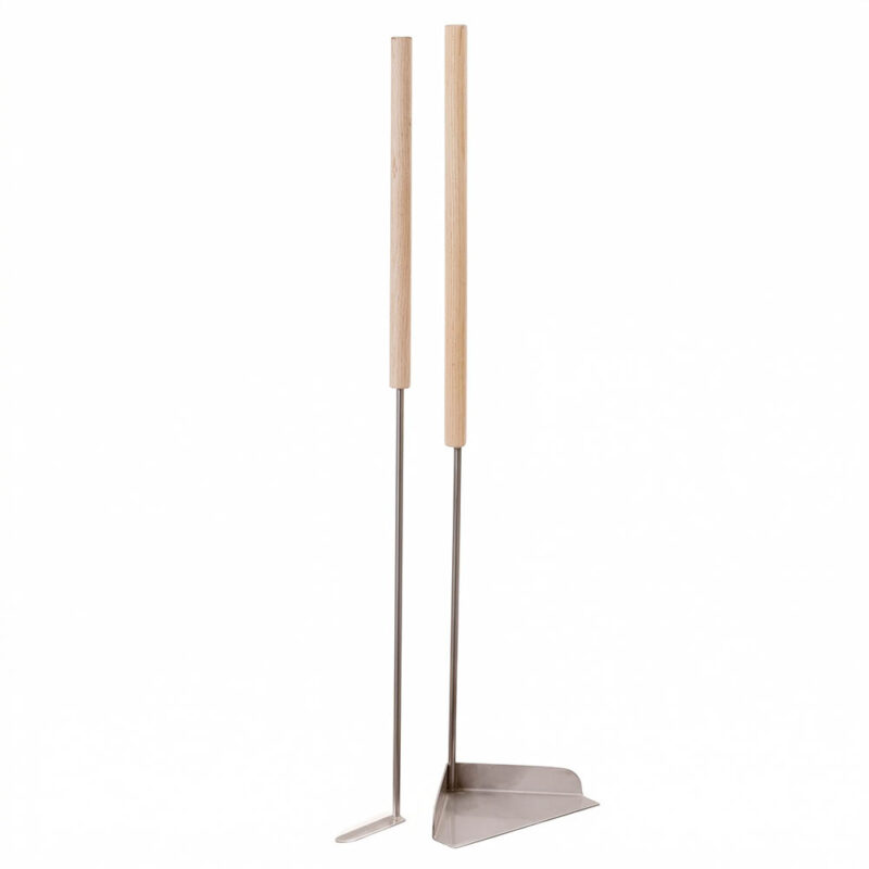 Набор совок и кочерга для внутренних печей