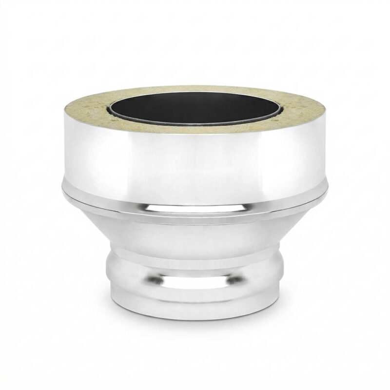 Переход на сэндвич (AISI 430/0,8 мм) д.115x200 мм