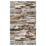 Плита ДЕКОР (1200*600*9) Дикий камень №1007 Вертикаль