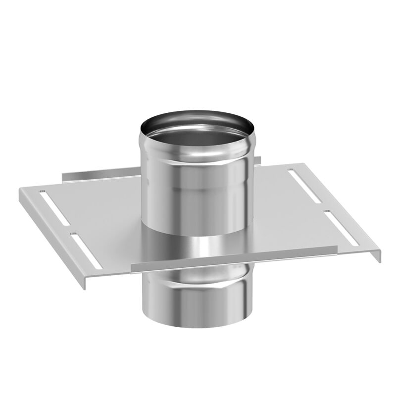 Площадка монтажная одноконтурная (AISI 430:0,8 мм) д.115