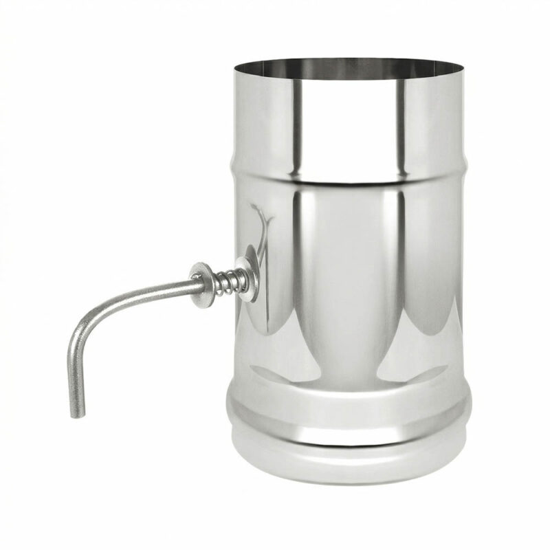 Шибер поворотный (AISI 430/1,0 мм) д.115