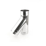 Тройник (AISI 430/0,8 мм) 45* д.115 2 Тройник (AISI 430:0,8 мм) 45* д.115