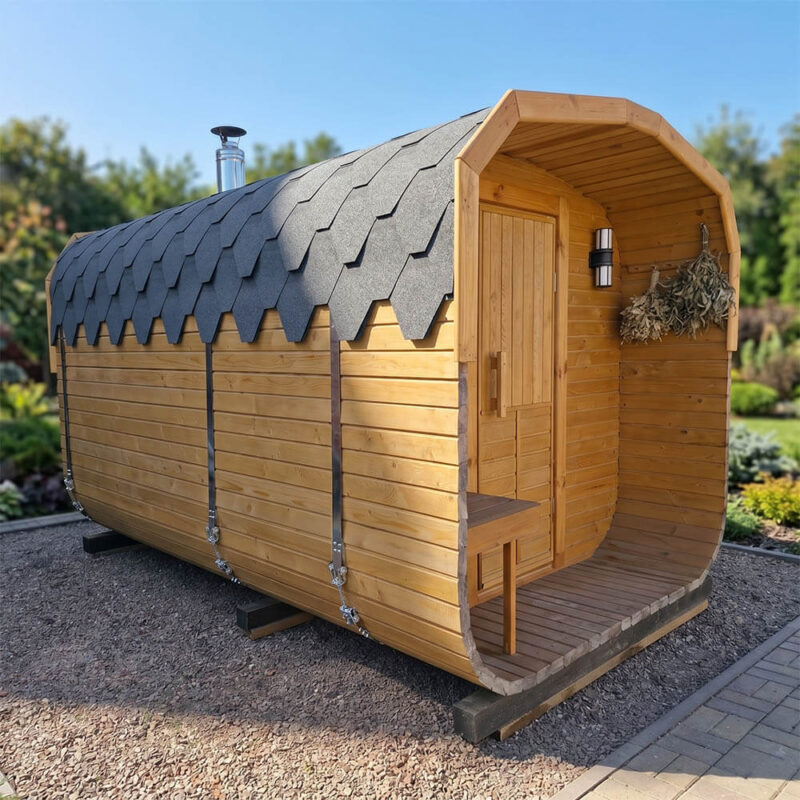 квадро бочка 3.5х2.3 метра сбоку