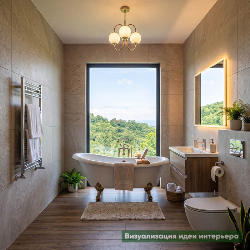 дом 1 nature village июль 2026 ванная