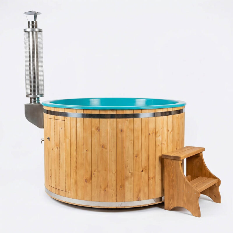 Купель круглая с интегрированной печью BondarSpa композит 180x110 (сидение литое, лестница, сан.тех слив, внешнее покрытие антисептиком) 3 Купель круглая с интегрированной печью BondarSpa композит 180x110 (сидение литое, лестница, сан.тех слив, внешнее покрытие антисептиком)